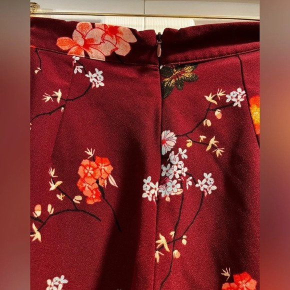 Forever 21 BohoChic Wide-Leg Floral Pants - Picture 3 of 4